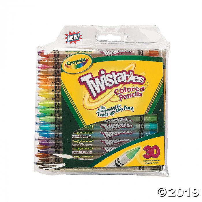 30-Color Crayola® Twistables® Colored Pencils (1 Set(s))