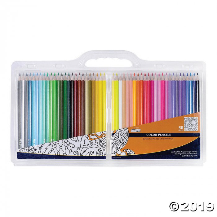 50-Color Pro Art Colored Pencils (1 Set(s))