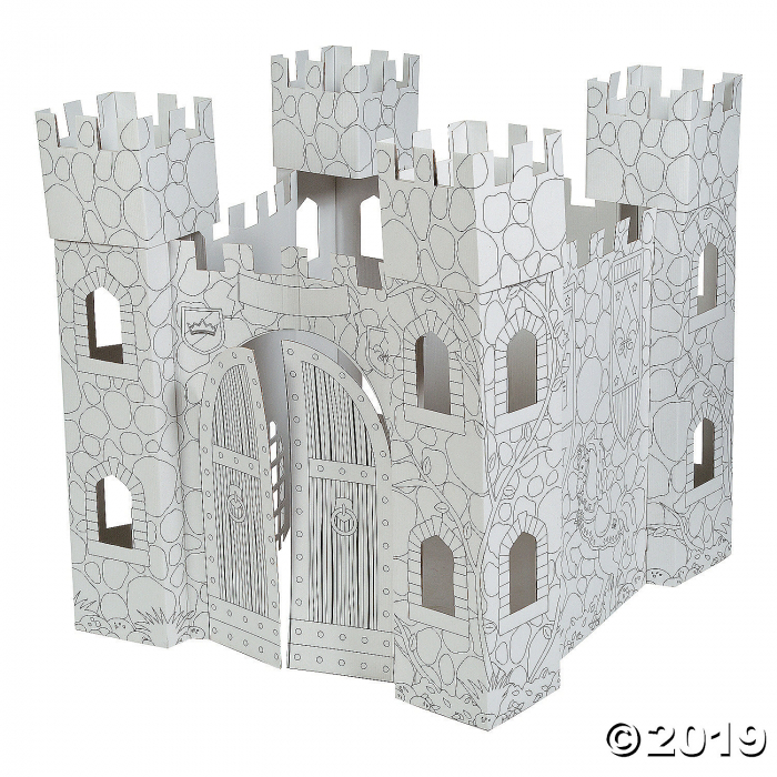 Color Your Own Castle Playhouse (1 Piece(s))