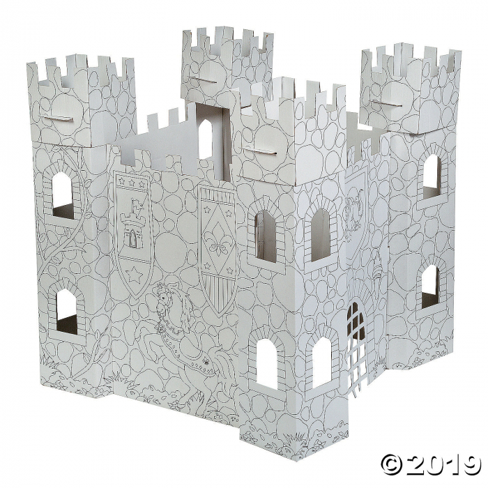 Color Your Own Castle Playhouse (1 Piece(s))