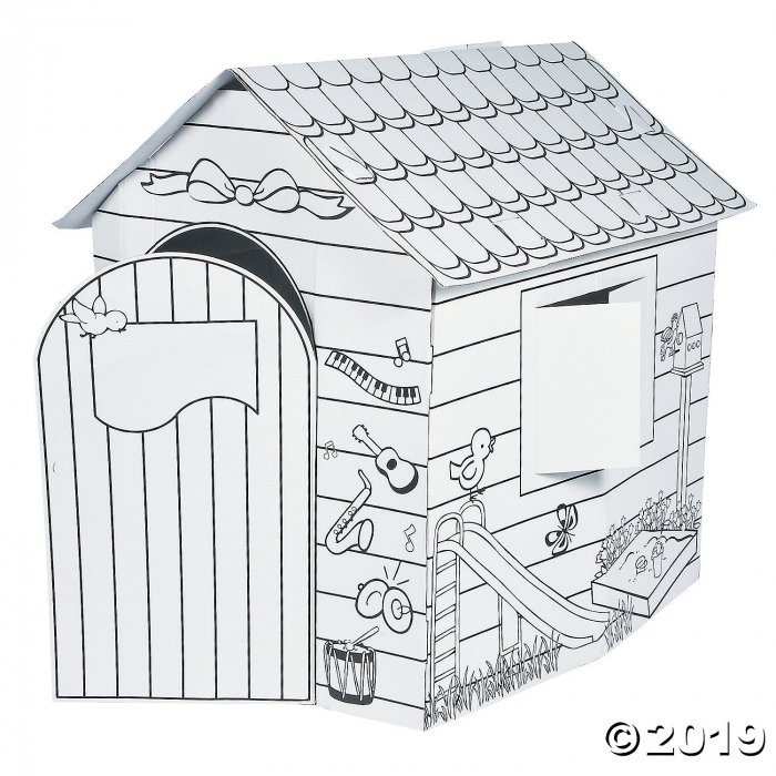 Color Your Own Playhouse (1 Piece(s))