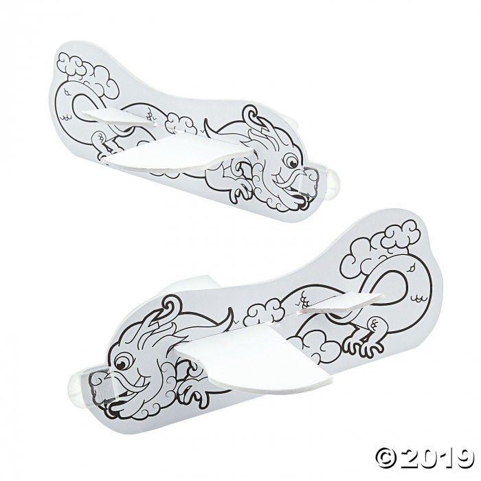 Color Your Own Dragon Gliders (1 Unit(s))