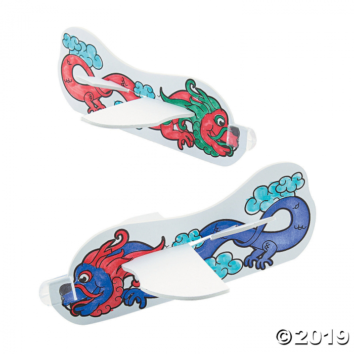 Color Your Own Dragon Gliders (1 Unit(s))