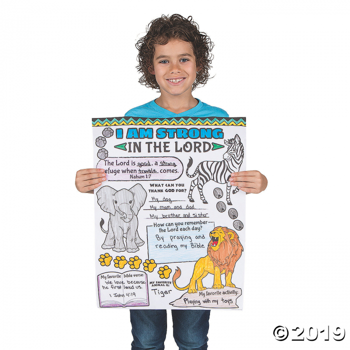 Color Your Own African Safari VBS Posters (30 Piece(s))