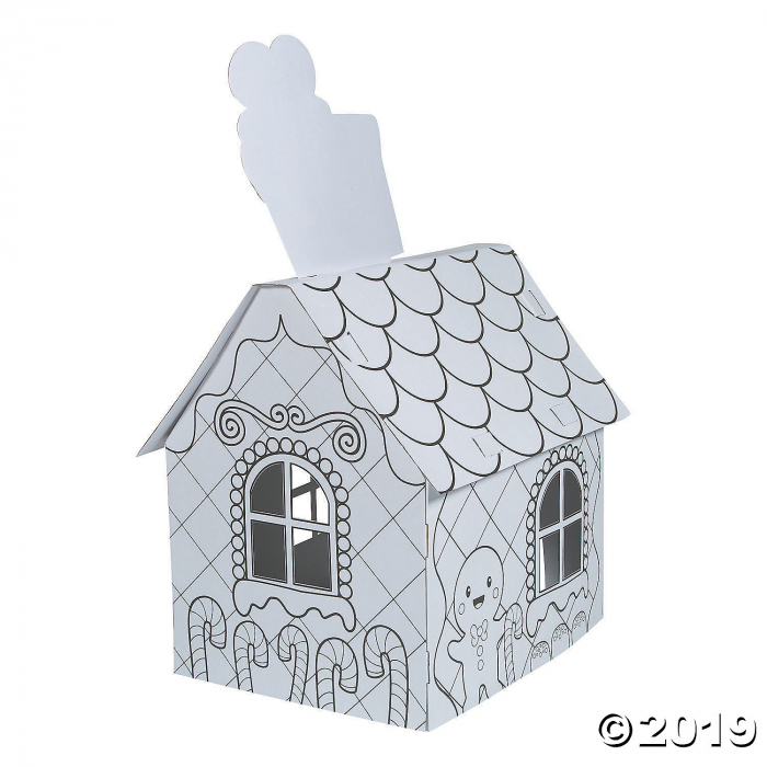 Color Your Own Gingerbread Playhouse (1 Piece(s))