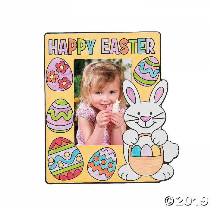 Color Your Own Easter Picture Frames (Per Dozen)