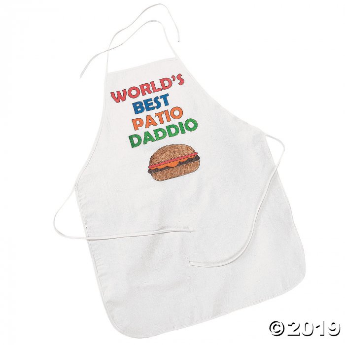 Color Your Own Father's Day Apron (1 Piece(s))