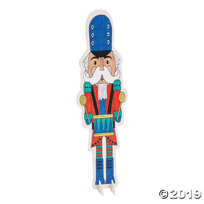 Color Your Own Nutcracker Stand-Ups (Per Dozen)