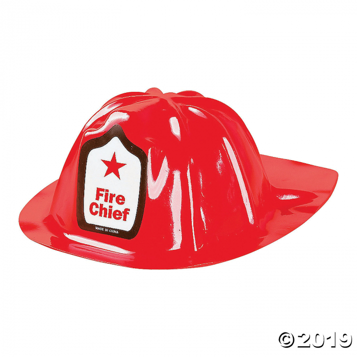 Kids' Fire Chief Hats (Per Dozen)