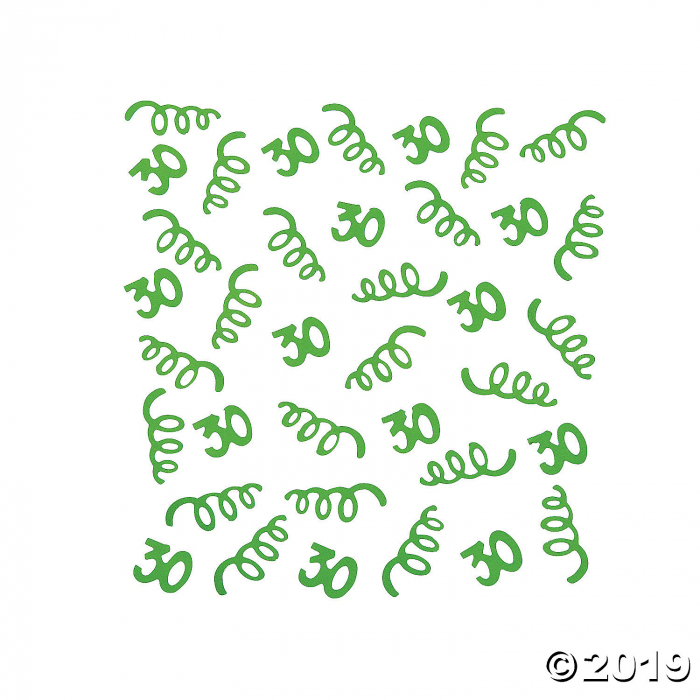 30th Birthday Confetti (1 Piece(s)) 30th Birthday Confetti (1 Piece(s))