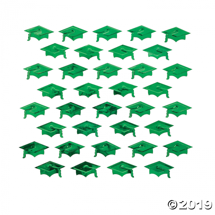 Green Graduation Cap Confetti (2 oz(s)) Green Graduation Cap Confetti (2 oz(s))