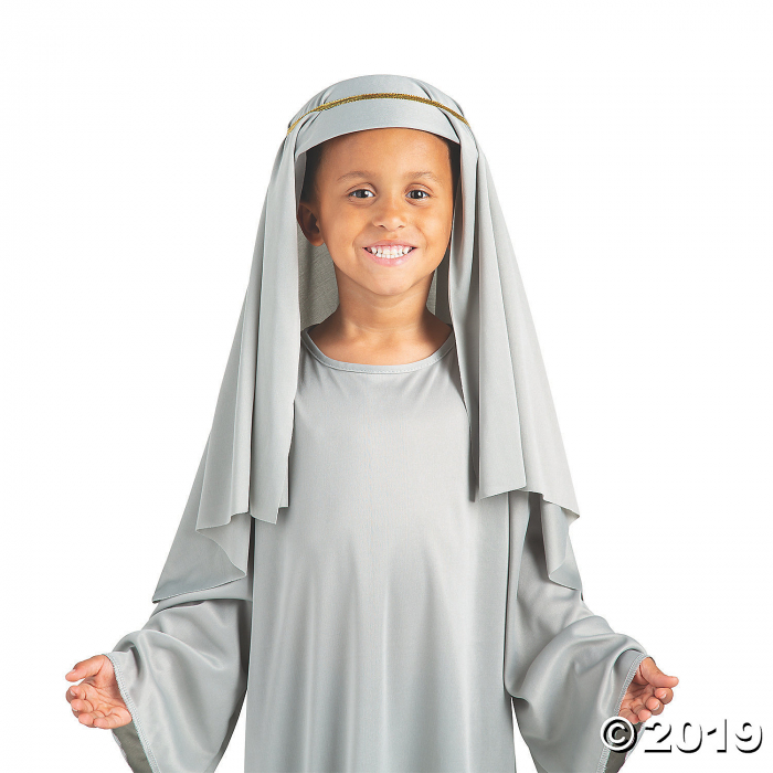 Kid's Grey Nativity Hat (1 Piece(s))