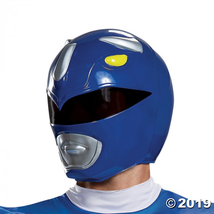 Adult Blue Power Ranger Helmet (1 Piece(s))