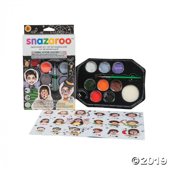 SNAZAROO Face Paint Kit (8 Colors)