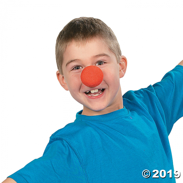 Classic Clown Noses (Per Dozen)