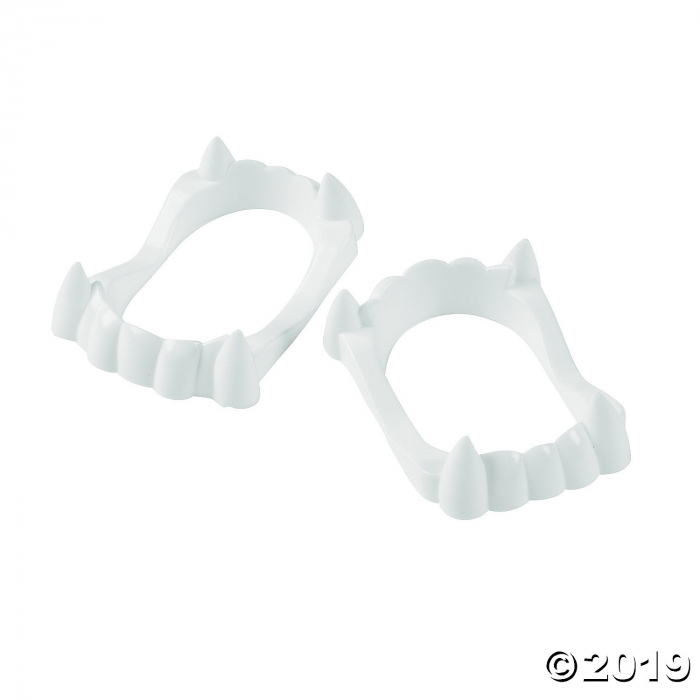White Vampire Fangs (72 Piece(s))