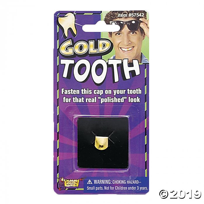 Gold Tooth Cap (1 Piece(s))