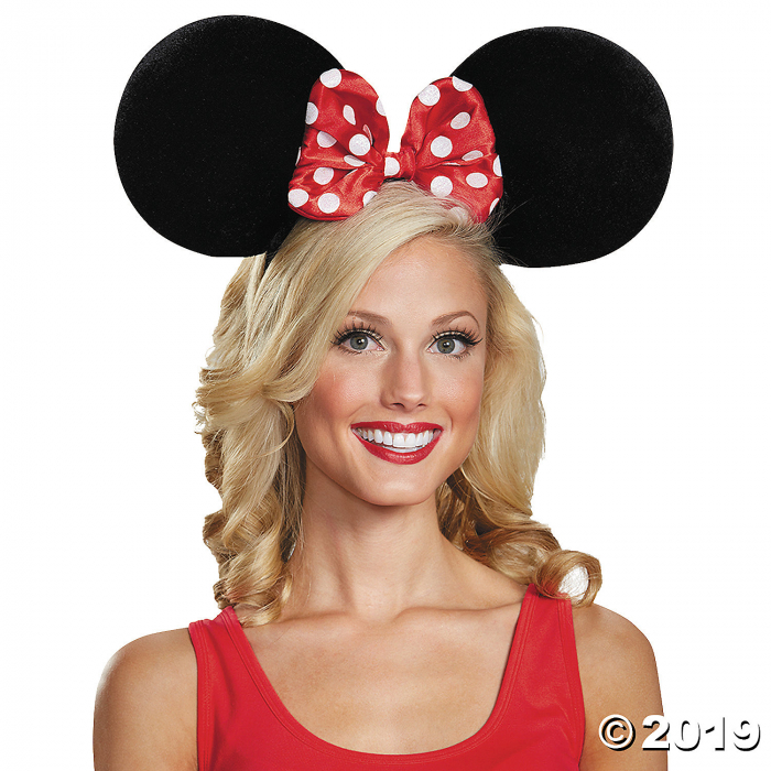 Adult's Oversized Minnie Mouse Ears (1 Piece(s))