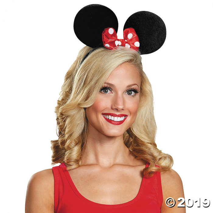 Adult's Deluxe Minnie Mouse Ears (1 Piece(s))