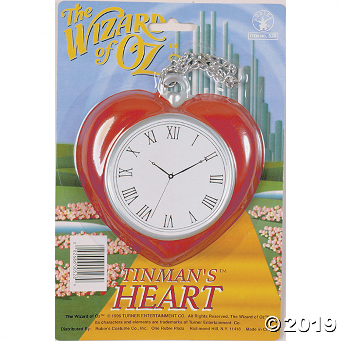 Wizard of Oz Heart Clock (1 Piece(s)) Wizard of Oz Heart Clock (1 Piece(s))