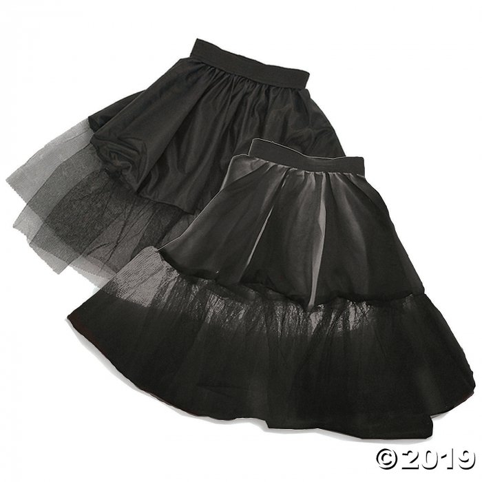 Adult's Black Petticoat (1 Piece(s))