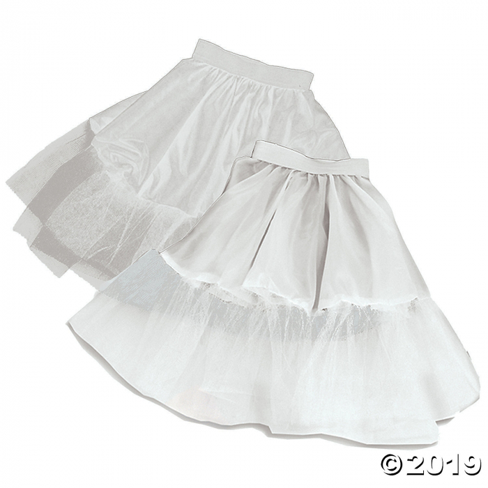 Adult's White Petticoat (1 Piece(s))