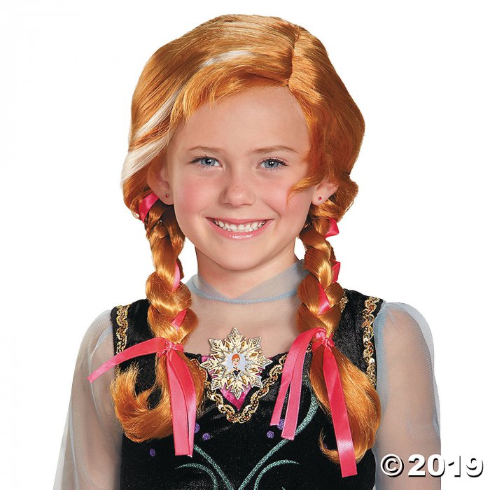 Girl's Disney's Frozen Anna Wig (1 Piece(s))