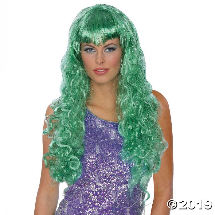 Green Mermaid Wig (1 Piece(s))