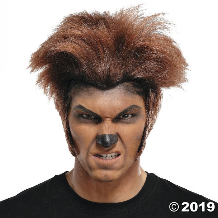 Dark Brown Wolfman Wig (1 Piece(s))
