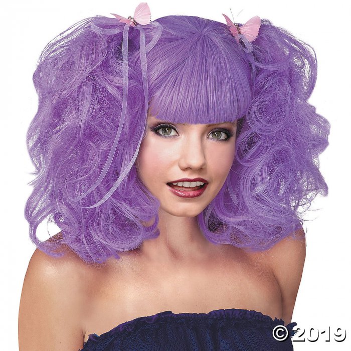 Lavender Pixie Wig (1 Piece(s))