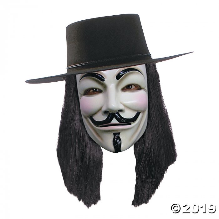 Adult's V for Vendetta Wig (1 Piece(s))