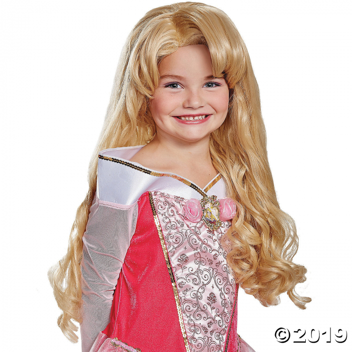 Girl's Deluxe Aurora Wig (1 Piece(s))