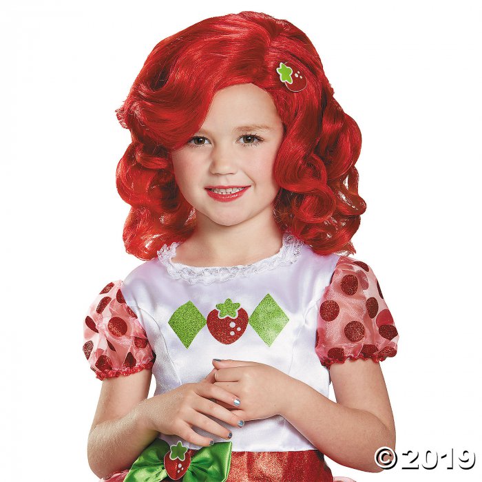 Kids' Strawberry Shortcake Wig (1 Piece(s))