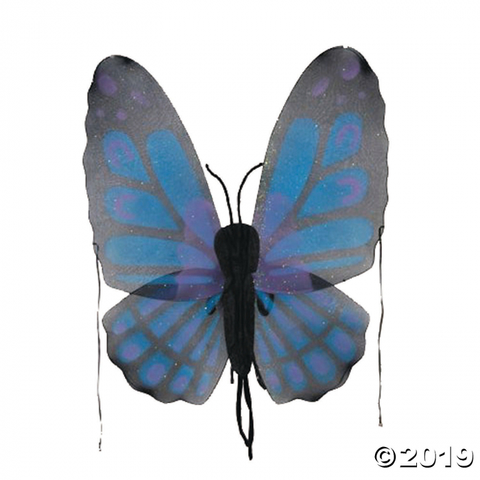 Adult's Blue Butterfly Wings (1 Piece(s)) Adult's Blue Butterfly Wings (1 Piece(s))