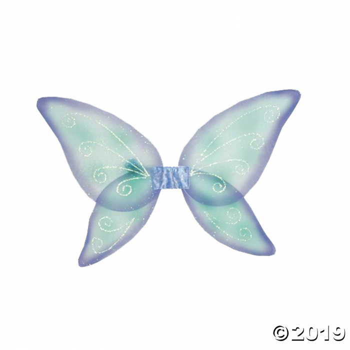 Kid's Blue & Green Fairy Wings (1 Piece(s)) Kid's Blue & Green Fairy Wings (1 Piece(s))