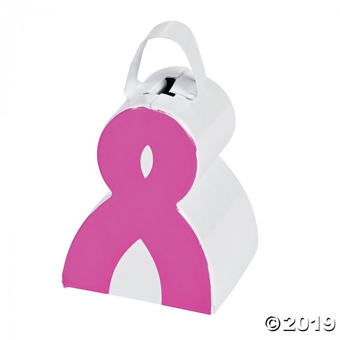 Breast Cancer Awareness Ribbon-Shaped Cowbells (Per Dozen)