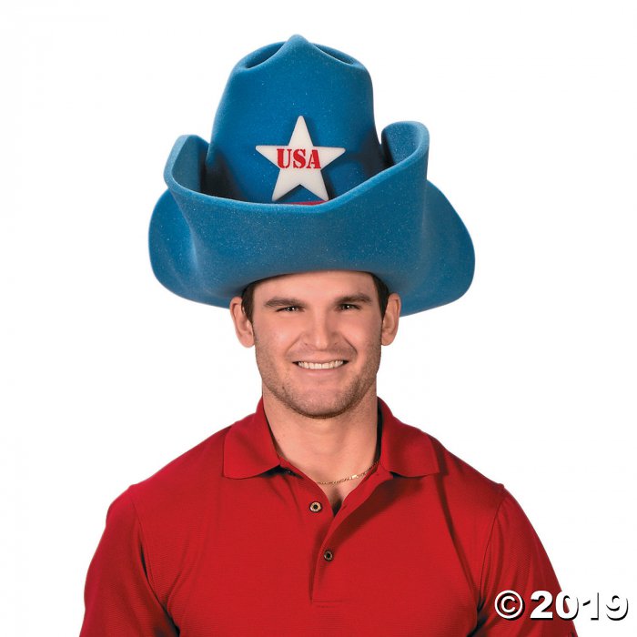 Giant Patriotic Cowboy Hat (1 Piece(s))