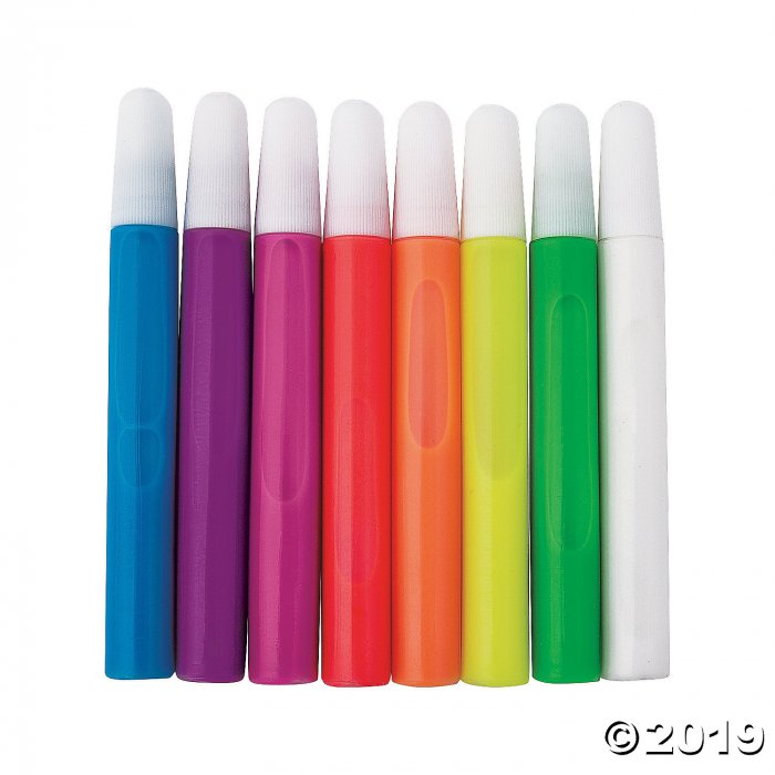 15 ml Neon Assorted Colors Suncatcher Paint Pens - Set of 24 (1 Set(s))