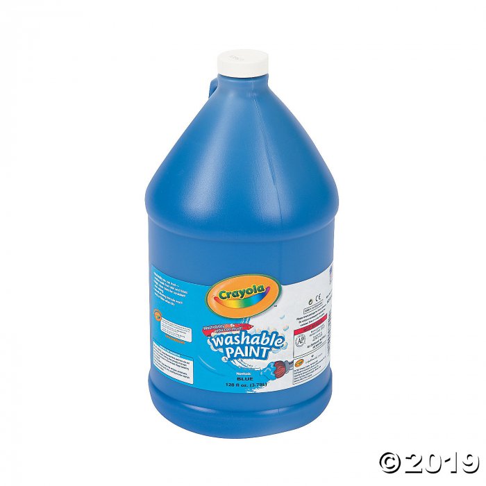 Gallon Crayola® Blue Washable Paint (1 Piece(s))