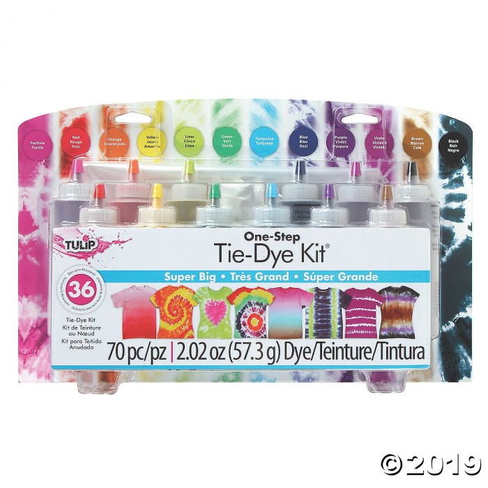 Tulip® Super Big Assorted Colors Tie-Dye Kit (1 Set(s))