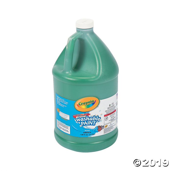 Gallon Crayola® Green Washable Paint (1 Piece(s))