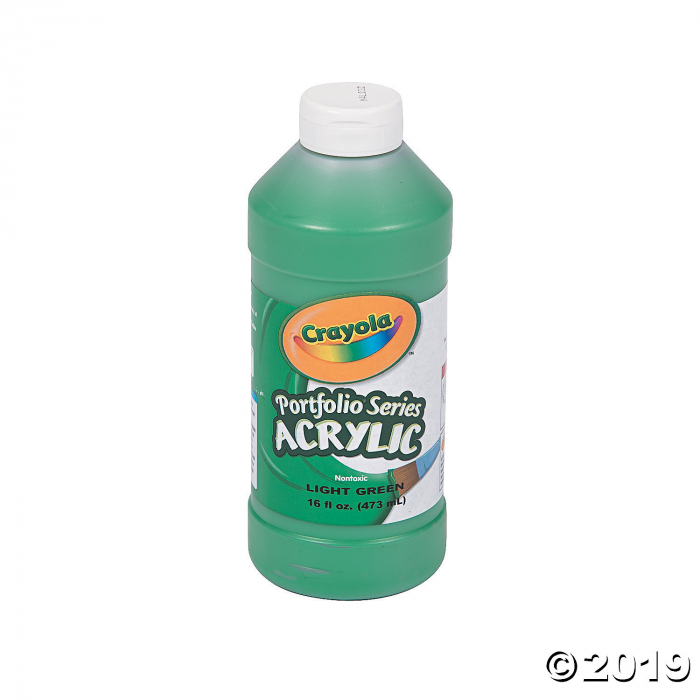 16-oz. Crayola® Washable Green Acrylic Paint (1 Piece(s))