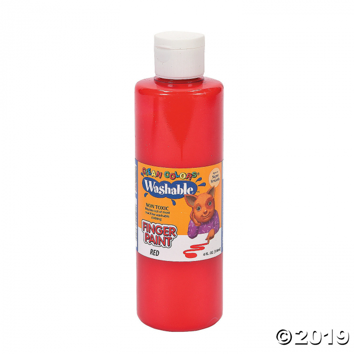 8-oz. Rich Art® Washable Red Finger Paint (1 Piece(s)) 8-oz. Rich Art® Washable Red Finger Paint (1 Piece(s))