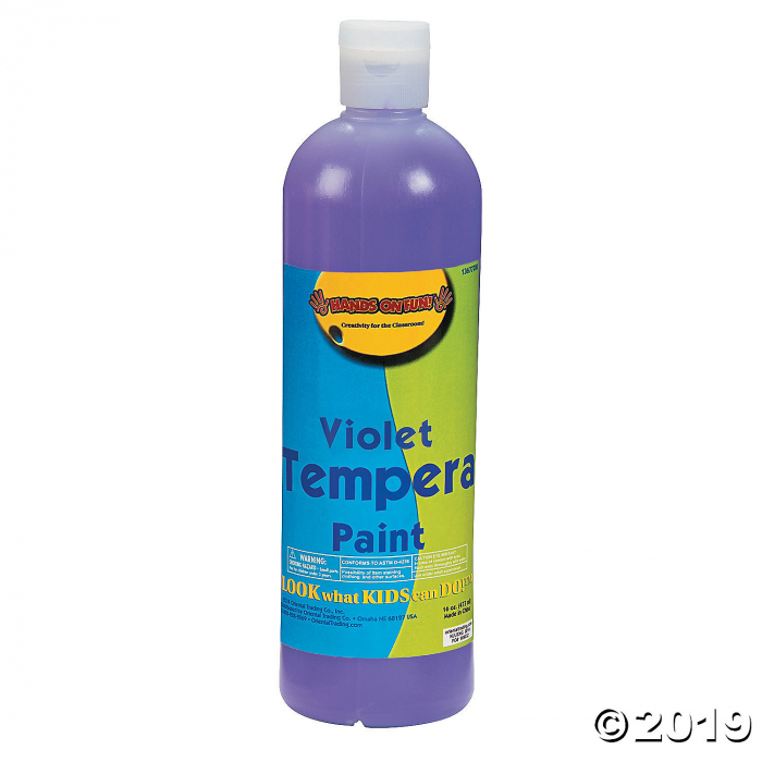 16-oz. Washable Violet Tempera Paint (1 Piece(s))