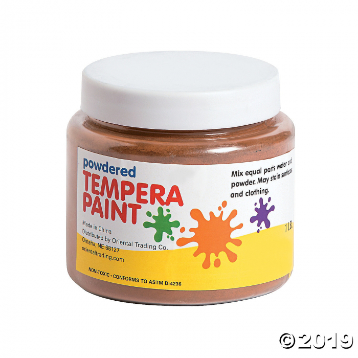 1 lb Powder Brown Tempera Paint (1 lb(s))