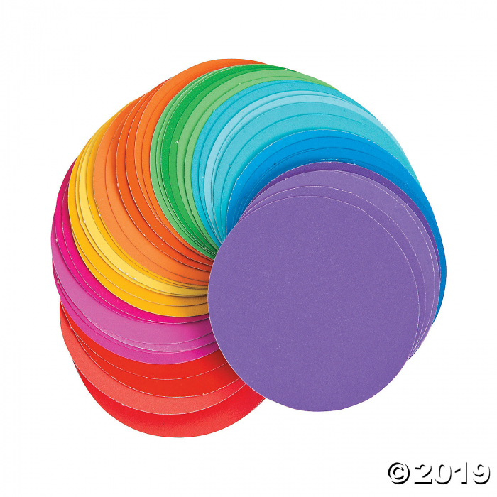 Paint Chip Circles (1200 Piece(s))
