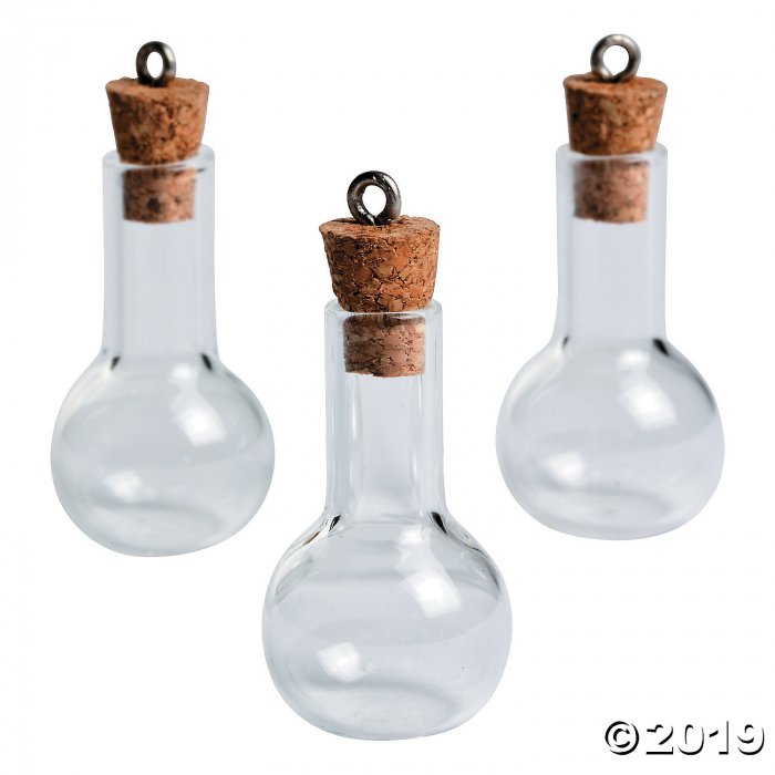 Potion Bottles with Cork Topper (6 Piece(s))