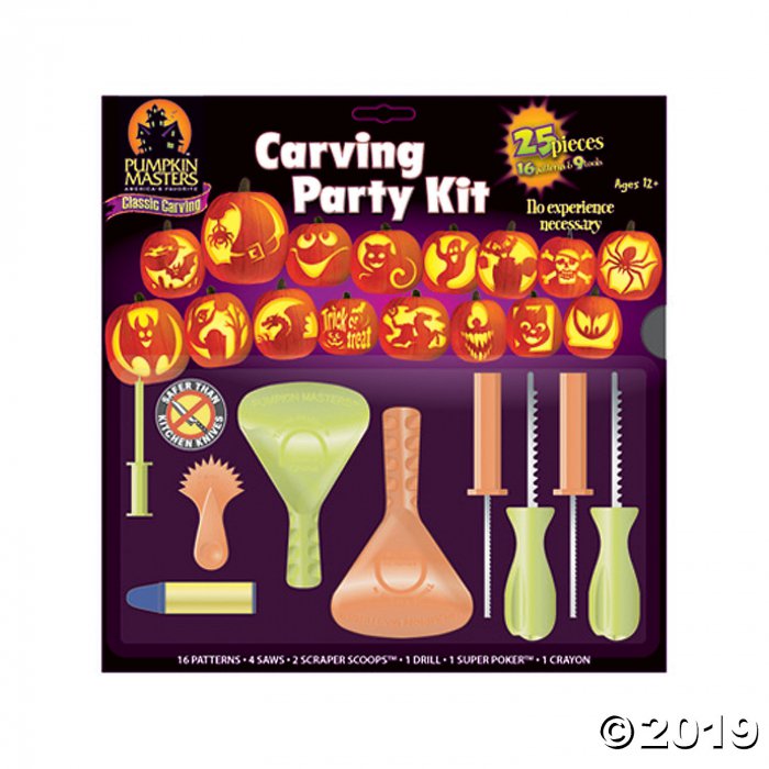 Pumpkin Carving Party Kit (1 Piece(s))