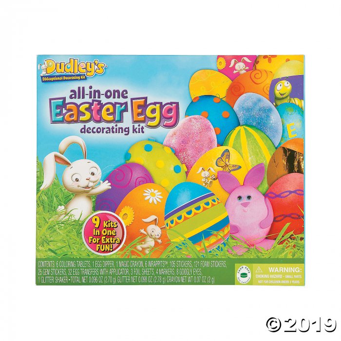 Brand New Dudley's Roll It Easter Egg Decorating Kit Easy to Use 