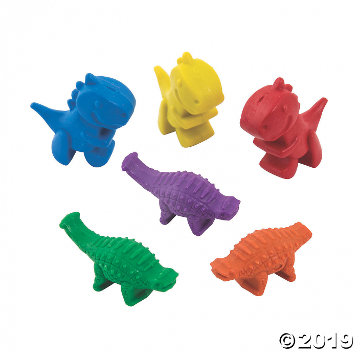 Dinosaur-Shaped Crayons (24 Piece(s))